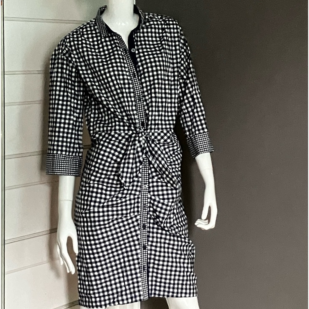 Gap midi ruched dress
